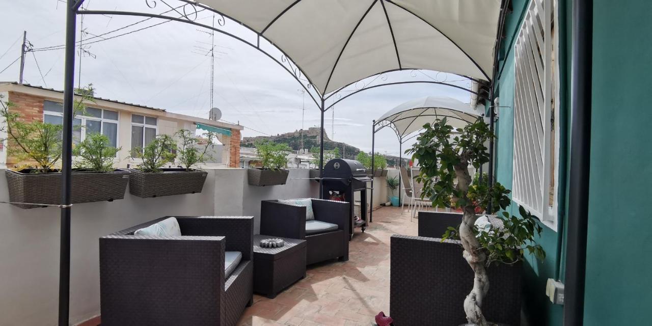アリカンテAmazing Penthouse With Views To The Castleアパートメント エクステリア 写真