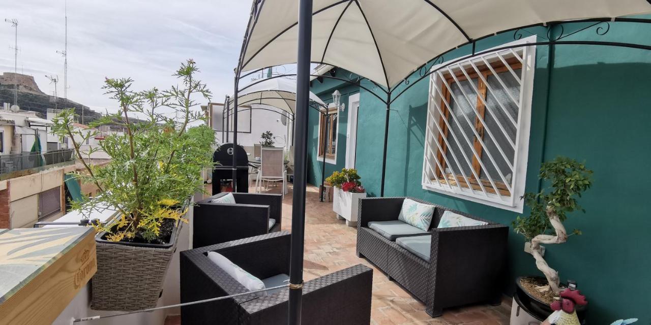 アリカンテAmazing Penthouse With Views To The Castleアパートメント エクステリア 写真